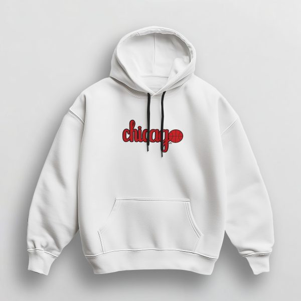 Sweat à Capuche Unisex CHICAGO BULLS – Image 2