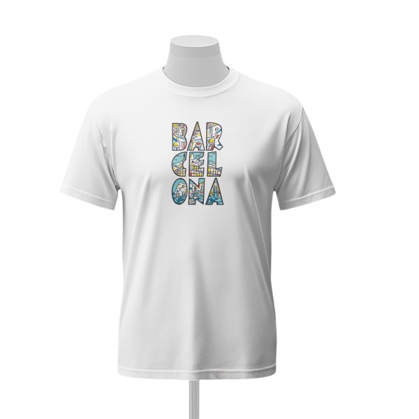 T-SHIRT  Unisex Barcelone – Image 2