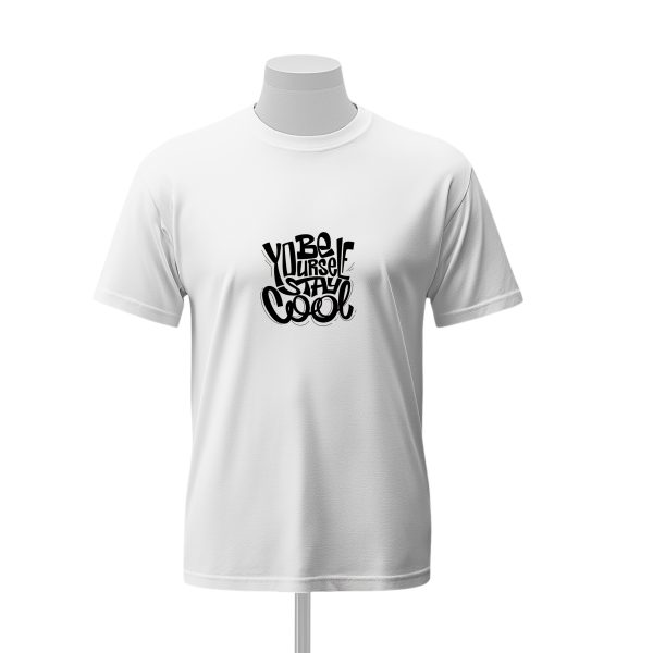 T-SHIRT  Unisex BE YOURSELF STAY COOL – Image 2