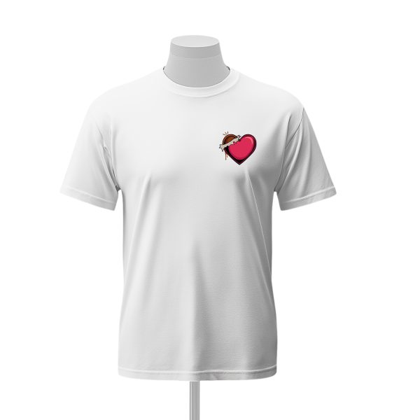 T-SHIRT  Unisex HEART CHOCOLATE – Image 2