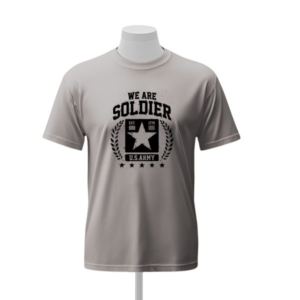 T-SHIRT  Unisex WE ARE SOLDIER – Image 4