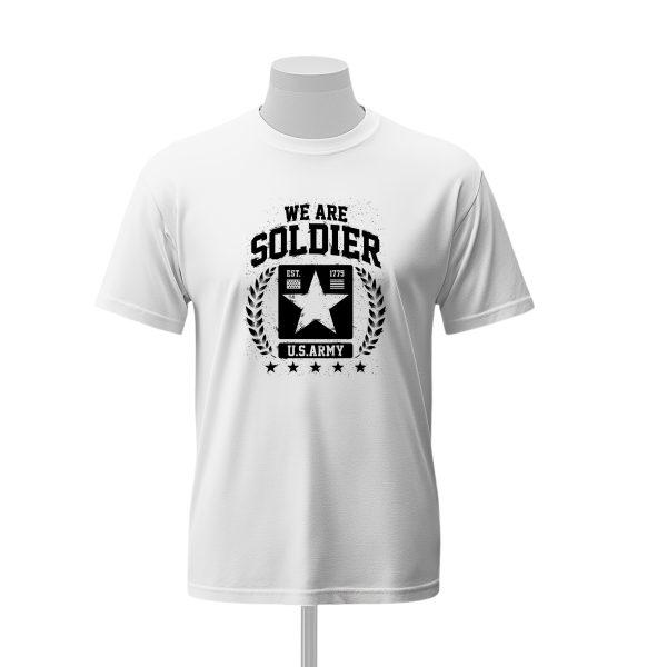 T-SHIRT  Unisex WE ARE SOLDIER – Image 2