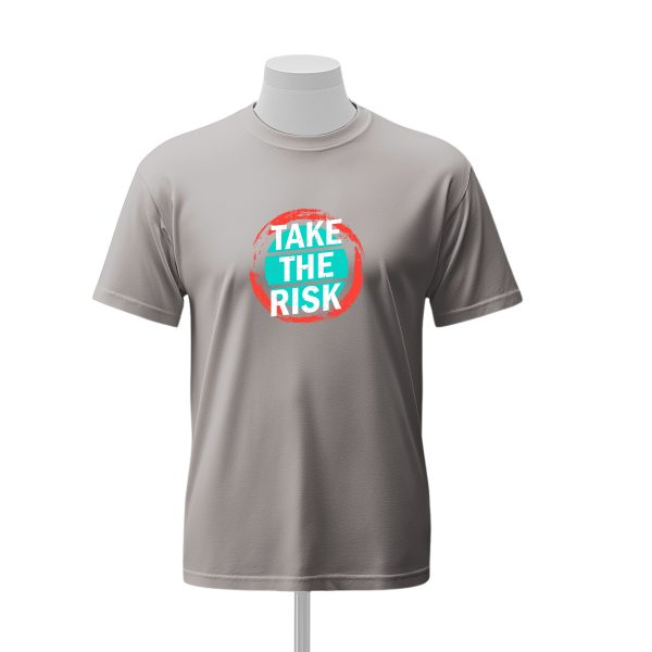 T-SHIRT  Unisex TAKE THE RISK – Image 4