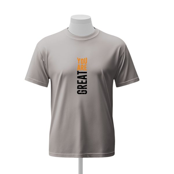 T-SHIRT  Unisex YOU ARE GREAT – Image 4