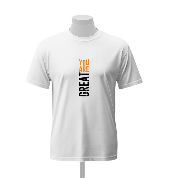 T-SHIRT  Unisex YOU ARE GREAT – Image 2