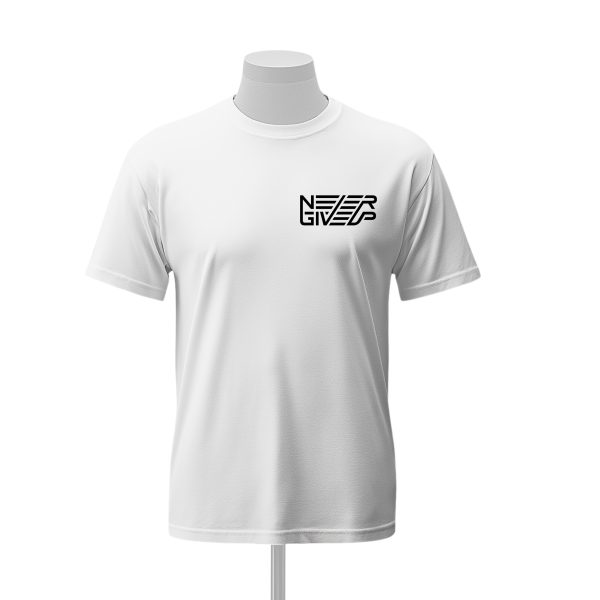 T-SHIRT  Unisex NEVER GIVE UP – Image 2