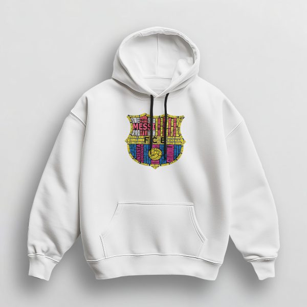 Sweat à Capuche Unisex Barcelone – Image 2