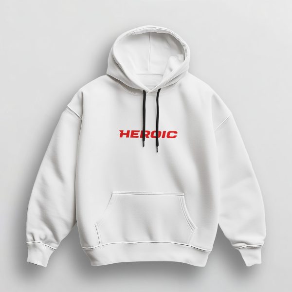 Sweat à Capuche Unisex HEROIC – Image 2