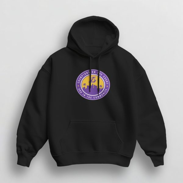 Sweat à Capuche Unisex LAKERS