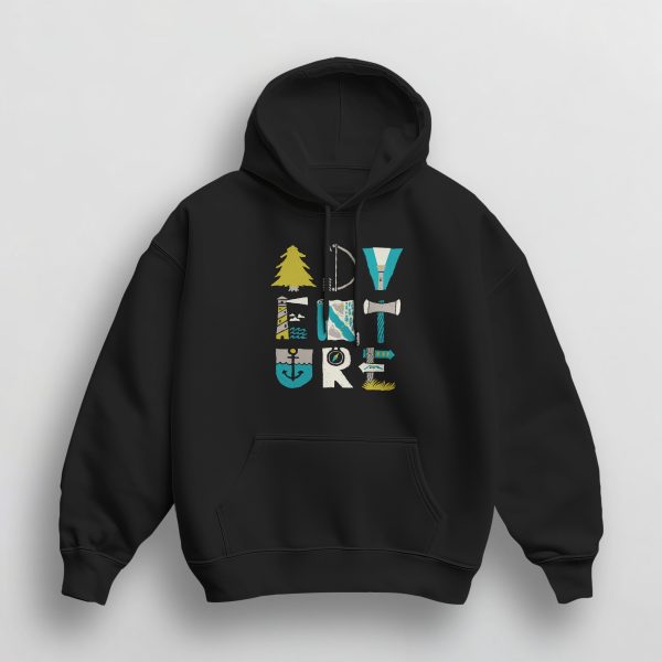 Sweat à Capuche Unisex ADVENTURE