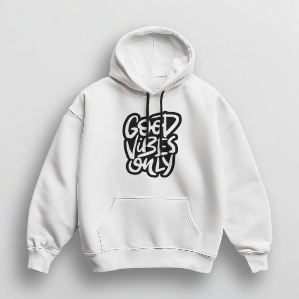 Sweat à Capuche Unisex GOOD VIBES ONLY – Image 2