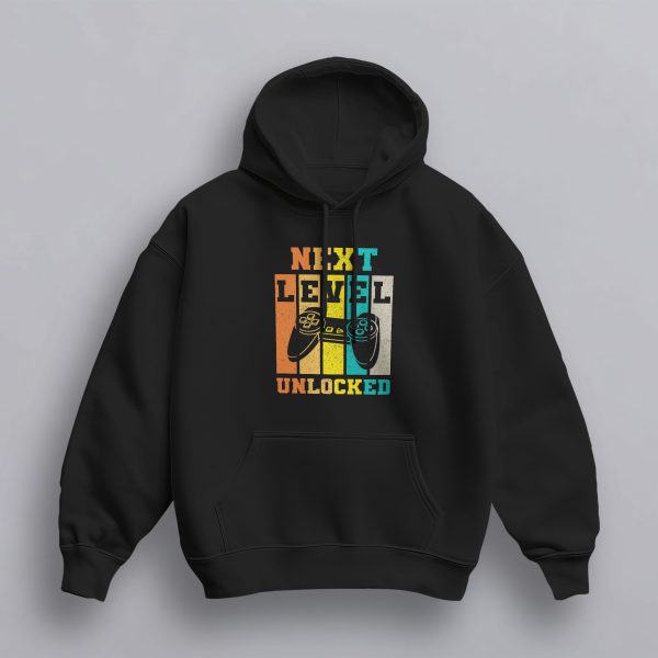 Sweat à Capuche Unisex NEXT LEVEL UNLOCKED