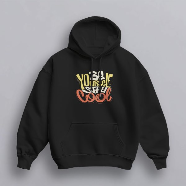 Sweat à Capuche Unisex BE YOURSELF STAY COOL