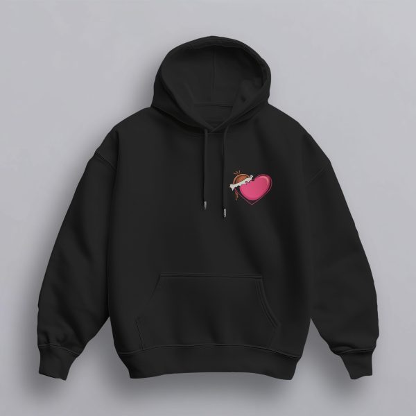 Sweat à Capuche Unisex HEART CHOCOLATE