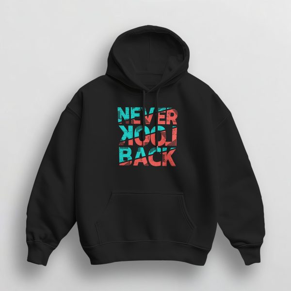 Sweat à Capuche Unisex NEVER LOOK BACK
