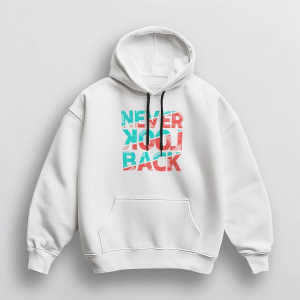 Sweat à Capuche Unisex NEVER LOOK BACK – Image 2