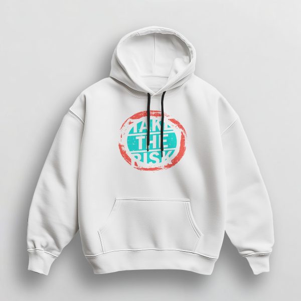 Sweat à Capuche Unisex TAKE THE RISK – Image 2
