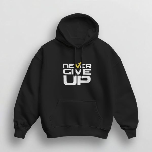 Sweat à Capuche Unisex NEVER GIVE UP
