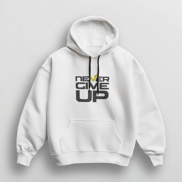 Sweat à Capuche Unisex NEVER GIVE UP – Image 2
