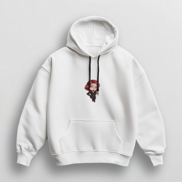 Sweat à Capuche Unisex Black Widow – Image 2