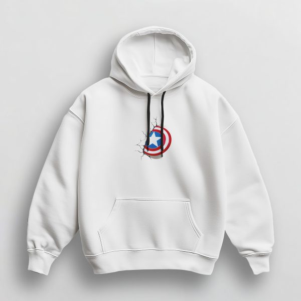 Sweat à Capuche Unisex Captain America