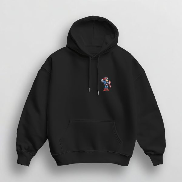 Sweat à Capuche Unisex Captain America