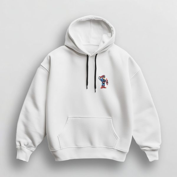 Sweat à Capuche Unisex Captain America – Image 2
