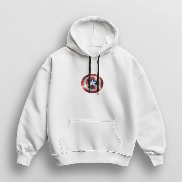 Sweat à Capuche Unisex Captain America – Image 2