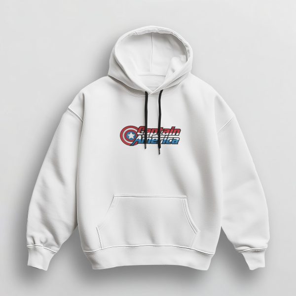 Sweat à Capuche Unisex Captain America – Image 2