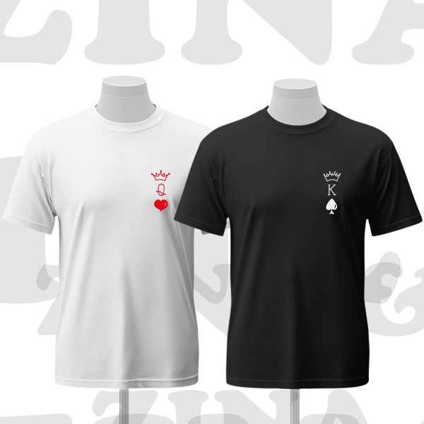 Pack T-SHIRT King & Queen