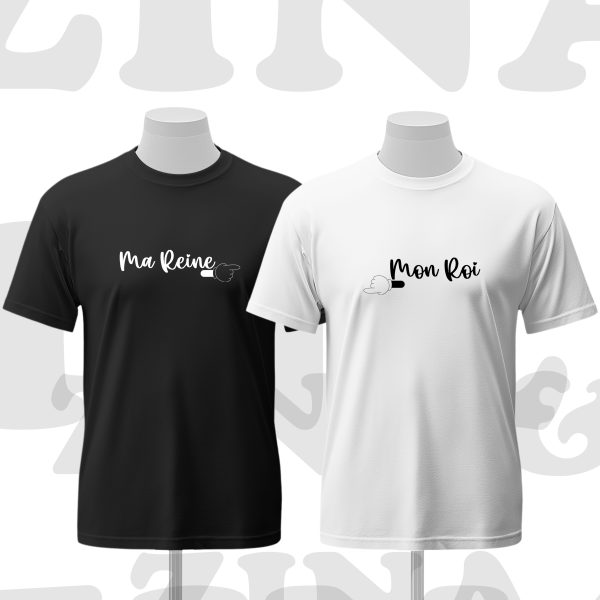 Pack T-SHIRT King & Queen