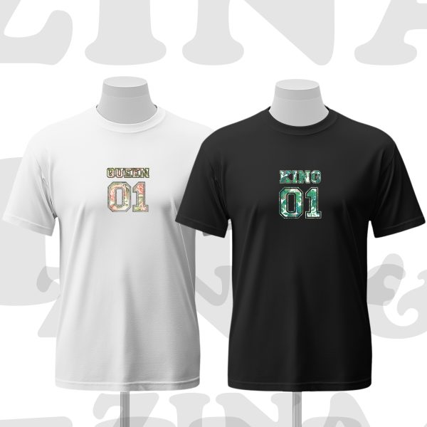 Pack T-SHIRT King & Queen