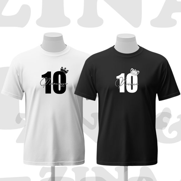 Pack T-SHIRT King & Queen