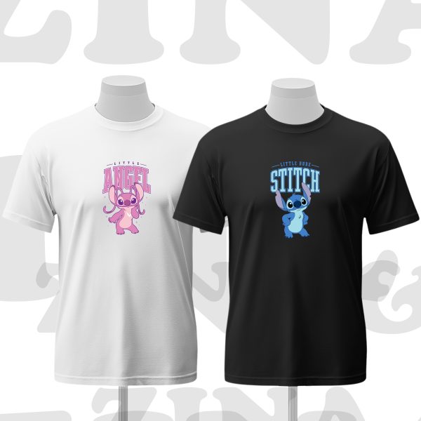 Pack T-SHIRT Stitch & Angel