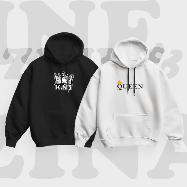 Pack Sweat à Capuche King & Queen