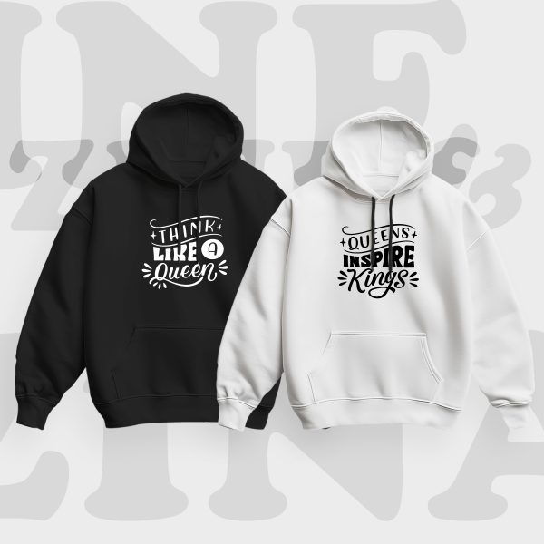 Pack Sweat à Capuche King & Queen