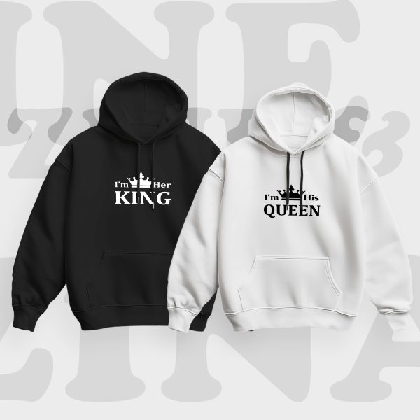 Pack Sweat à Capuche King & Queen