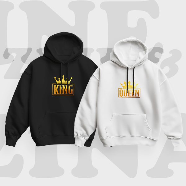 Pack Sweat à Capuche King & Queen