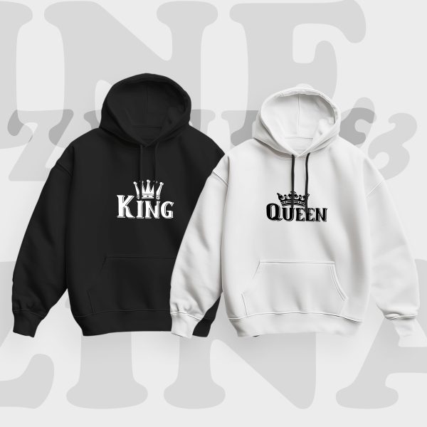 Pack Sweat à Capuche King & Queen